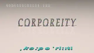 corporeity - pronunciation