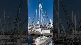 Welcome to the Newport international boat show in Rhode Island🛥️ #newportboatshow #boatshows ￼