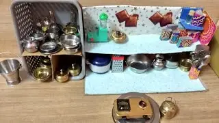 Mini kitchen chef|real working cooking|Real working flame| Mini kitchen with utensils for real cook