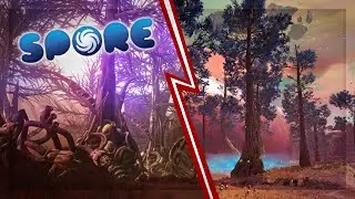 I Made the Eternal Cylinder's Savanna in SPORE