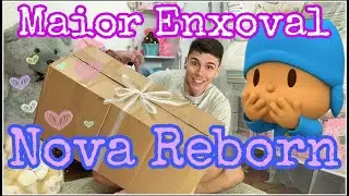 CHEGADA DA MINHA BEBÊ REBORN COM O MAIOR ENXOVAL DE TODOS! PAPAI REBORN