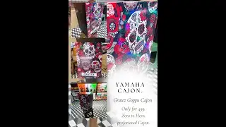 Low Price Cajon/ Yamaha goppu unique Cajon/ Unboxing Clapbox. #yamaha