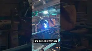 Sealing Plate Grid Welding Process | Satisfying Industrial Welding