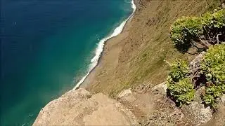 Aussicht Ponta de Pargo Miradouro Kapelle und Pico Vermelho
