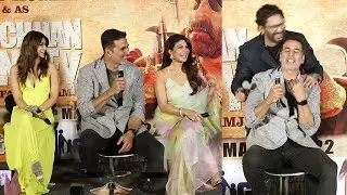 Arshad Akki's Rib Tickling Funny Moments At Bachchan Pandey Pre Release Launch Event Is Laugh Riot
