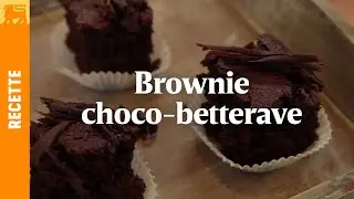 Brownie choco-betterave