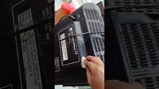 Cleaning old National Colour TV