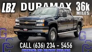 LBZ Duramax For Sale: 2007 Chevrolet Silverado 2500HD 4x4 Diesel With Only 36k Miles
