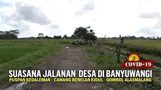 Jalanan Desa Banyuwangi - Puspan Kedaleman - Cawang Benelan Kidul - Gombol Alasmalang 2020