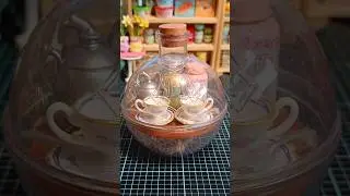Miniverse HP rare Dolores Umbridge tea set with Rement Petit Gateau #miniverse #harrypotter #rement
