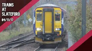 Trains at Slateford 04/11/17