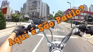 Escape na Cidade - S&atilde;o Paulo Devia Ser Assim - Harley-Davidson Dyna Super Glide