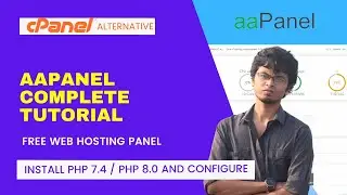 aaPanel Complete Tutorial | How to install php 7.4 / php 8.0 and configure