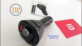 Portronics Auto 15, Bluetooth , 3 Amp Turbo Car Charger | Unboxing