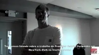 Gabriel Fernandes Masterizando no SterlingSound-NYC EUA