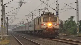 BACK TO BACK FASTEST DURONTO EXPRESS COMPILATION || 130 KMPH DANGEROUS SPEED DURONTO EXPRESS