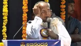 Akkineni Nageswara Rao Speech in Abhinandana -- Akkineni Nageswara Rao Film Awards Presentation 2