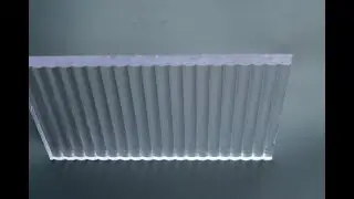 XLT textured strip polycarbonate sheet #polycarbonatesheet #compactsheet #policarbonato