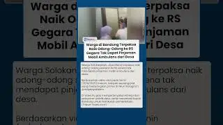 Warga Solokanjeruk Diantar ke RS Pake Odong-Odong, Klaim Mobil Ambulans Desa Tak Beri Pinjaman