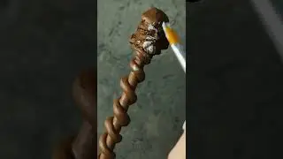 Make your own Harry Potter wand 🧙✨#diy #upcycled