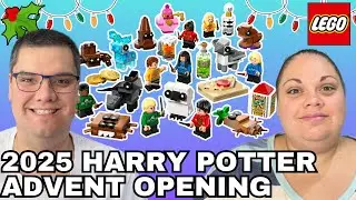 ALL 25 days of our LEGO Harry Potter Advent Calendar Opening for 2025