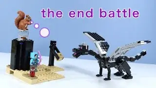 LEGO Minecraft The End Battle Ender Dragon Build Review 2019