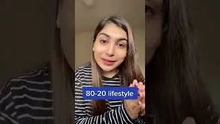 Weight Loss Program  - 8020 rule explained by Dipti Lamba #GetFitWithDipti #DiptiLamba