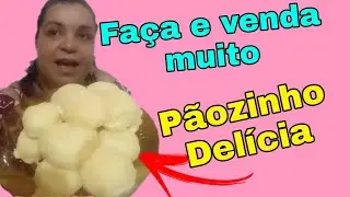 PÃOZINHO DELÍCIA (pão baiano) #muito fácil