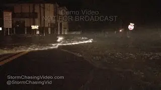 Hurricane Hermine Extreme Overnight Storm Surge, Horseshoe Beach, FL - 9/1/2016