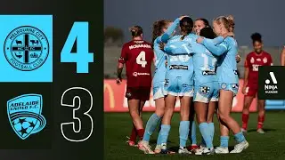 ALW Highlights: City 4-3 Adelaide | HUGE three points at home 😤