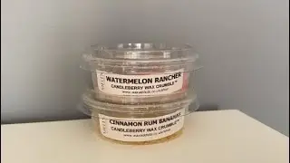 Candleberry Review: Cinnamon Rum Banana & Watermelon Rancher