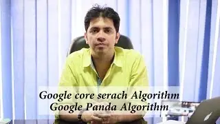 Google Core Algorithm & Google Panda Algorithm