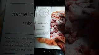 Funnel cake mix