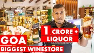 South Goa's Biggest Winestore - Liquor Loft | Goa Liquor Prices 2021 | Beer Whiskey | Goa Vlog | Goa