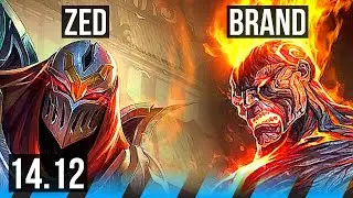 ZED vs BRAND (MID) | 8/1/6 | VN Diamond | 14.12