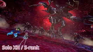 [PSO2] Solo Queen's Nightmare: Earth Depths (XH) - S-rank / Omega Falz Apprentice