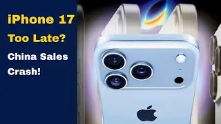 Apple Struggles in China | iPhone Sales Down Before iPhone 17 Release