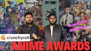 Crunchyroll Anime Award Live Vote | Vote For UR Fav Anime..
