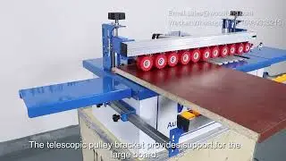 MY17 cheap portable automatic curved woodworking machinery mini hot edge glue banding machine
