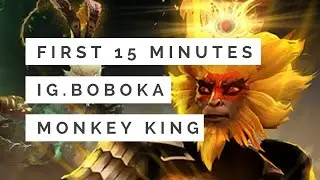 First 15 Minutes: IG.BoBoKa's Monkey King vs. Team Liquid at Kiev Major 2017 Game 3
