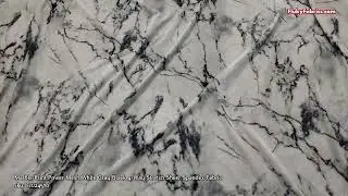 Marble Print Power Mesh White Gray Black 4-Way Stretch Sheer Spandex Fabric