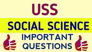 USS Social Science USS social Science model question paper 2020 USS exam USS Malayalam medium