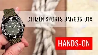 HANDS-ON: Citizen Eco-Drive Sports BM7635-01X