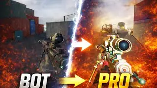 Acting like a bot and then popping off with a epic sniper 