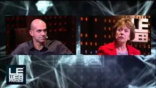 Нили Крус дает интервью Лоику Ле Мёру на LeWeb Paris 2012.