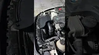 BMW F22 N20 engine Turbo flutter😍 cold air filter