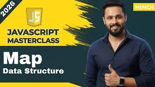 JavaScript Tutorial in Hindi #58  Map Data Structure | Map vs Object