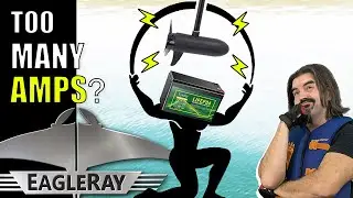 I ran this motor with a battery that's too small.