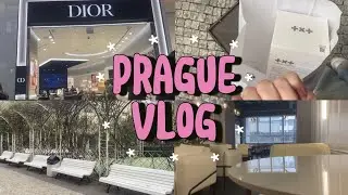 PRAGUE VLOG | shopping, K-pop, skincare | (first video)