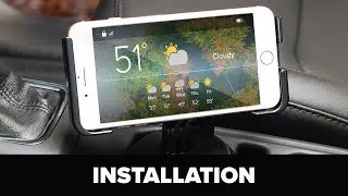WeatherTech CupFone&reg; Two View: Installation